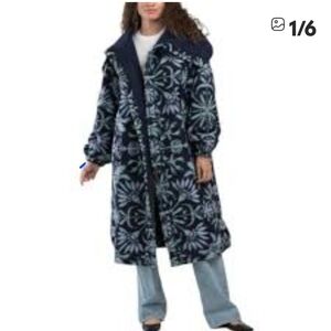 NWT Free People This Love Cardi Night Sky Combo Size S